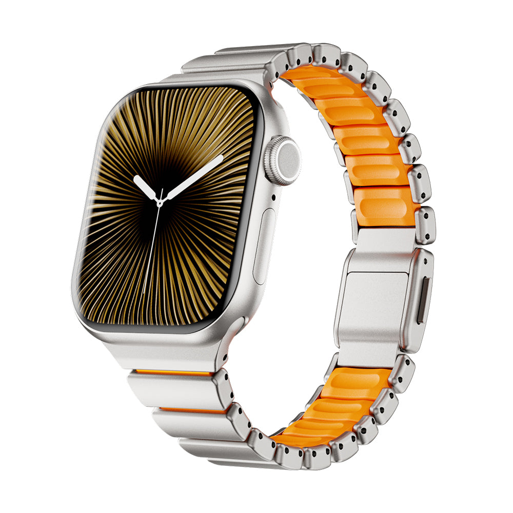 Watch 10 42mm Zore KRD-149 Metal Silikon Kordon