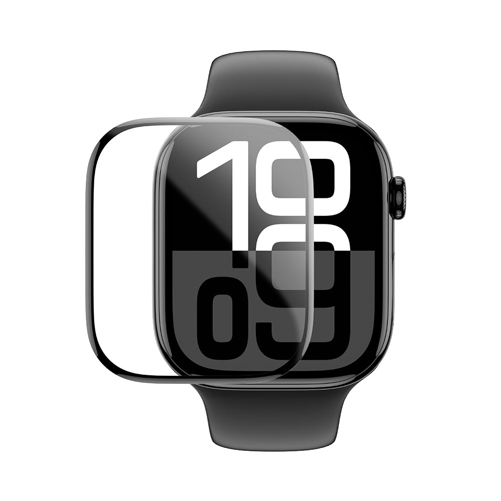Watch 10 46mm Amazingthing Radix Protective Parmak İzi Bırakmayan HD Ekran Koruyucu Film + Kolay Uygulama Aparatı