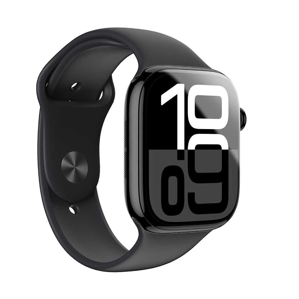 Watch 10 46mm Amazingthing Radix Protective Parmak İzi Bırakmayan HD Ekran Koruyucu Film + Kolay Uygulama Aparatı