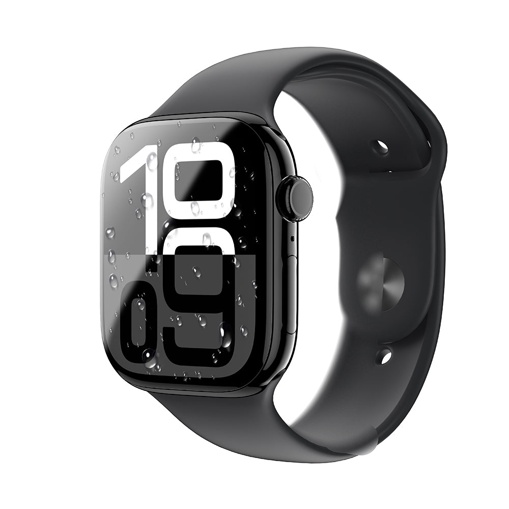 Watch 10 46mm Amazingthing Radix Protective Parmak İzi Bırakmayan HD Ekran Koruyucu Film + Kolay Uygulama Aparatı