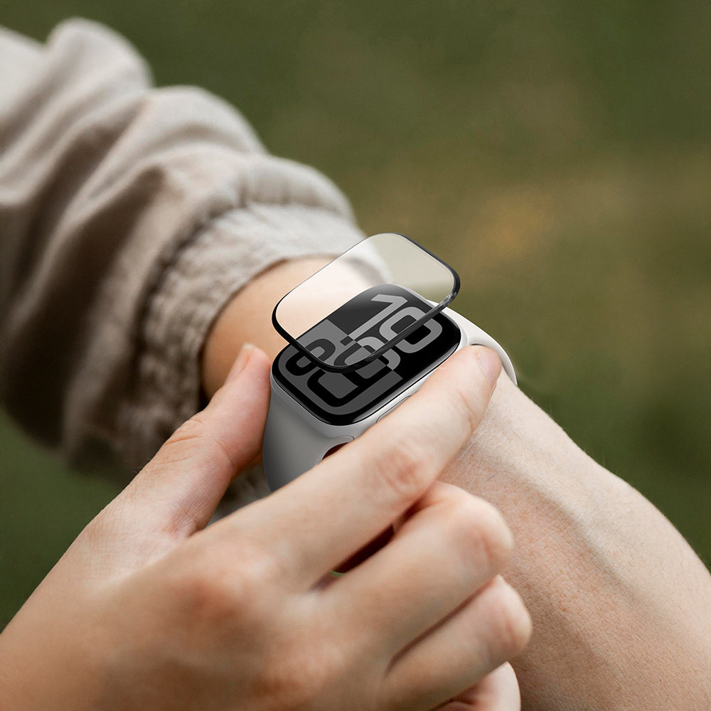 Watch 10 46mm Amazingthing Radix Protective Parmak İzi Bırakmayan HD Ekran Koruyucu Film + Kolay Uygulama Aparatı