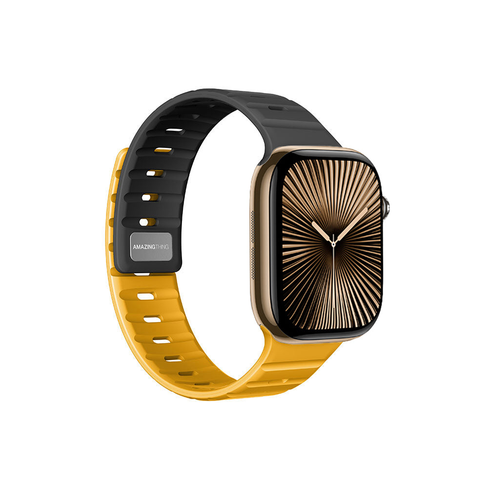 Watch 10 46mm Amazingthing SilqLock Silikon Kordon Strap Kayış