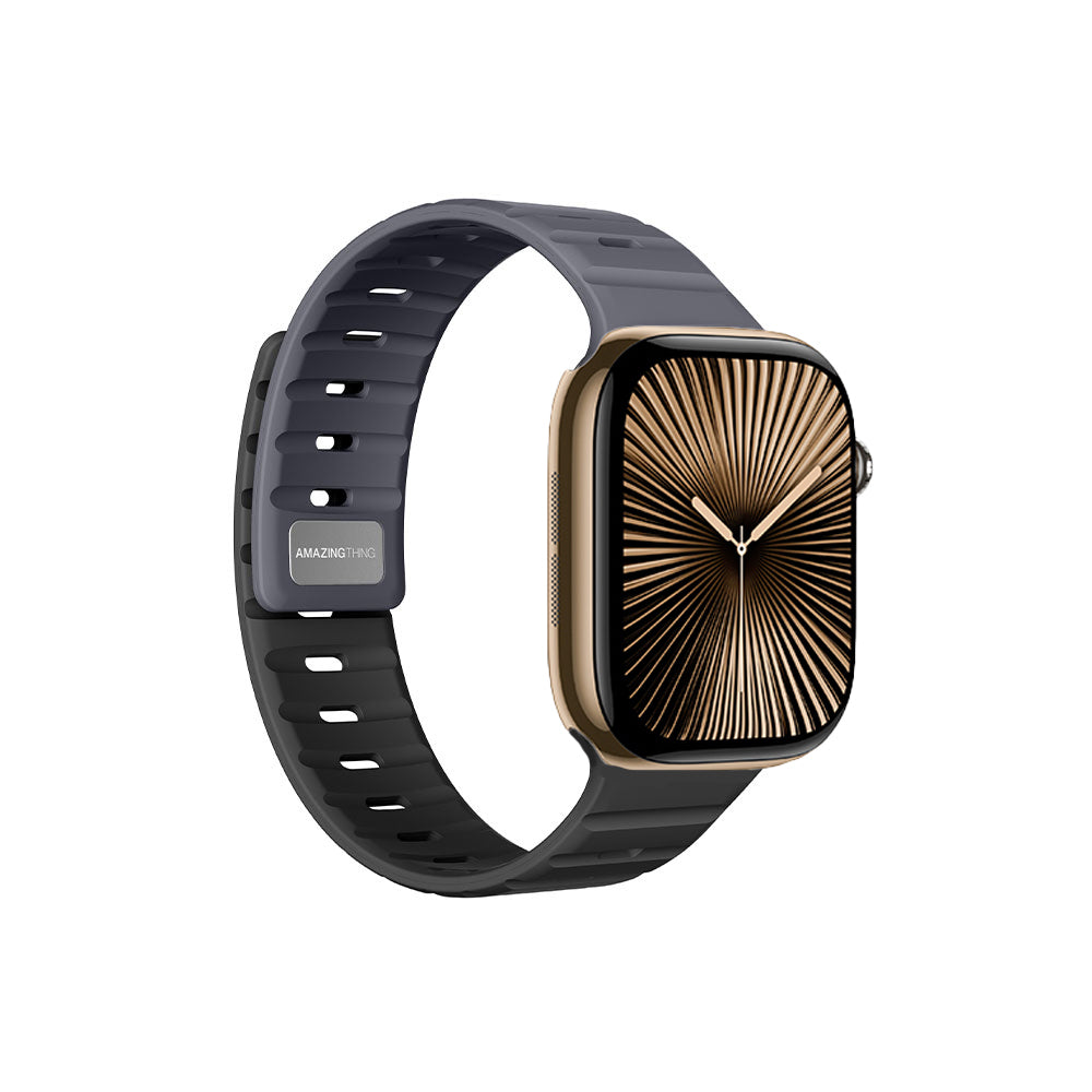 Watch 10 46mm Amazingthing SilqLock Silikon Kordon Strap Kayış