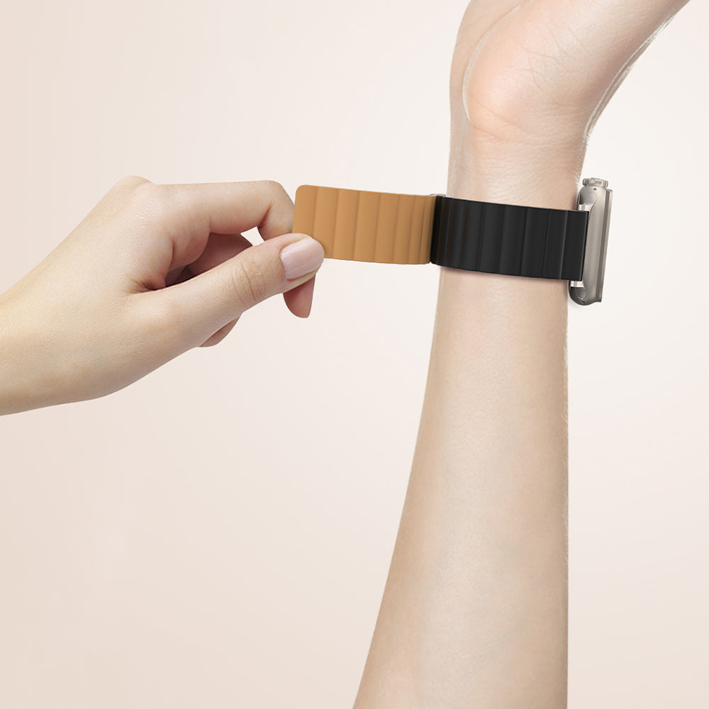 Watch 10 46mm Amazingthing Smoothie Mag Magnetik Tak Çıkar Silikon Strap Kayış