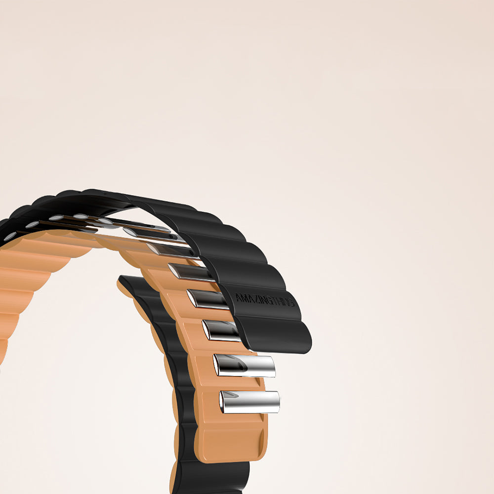 Watch 10 46mm Amazingthing Smoothie Mag Magnetik Tak Çıkar Silikon Strap Kayış