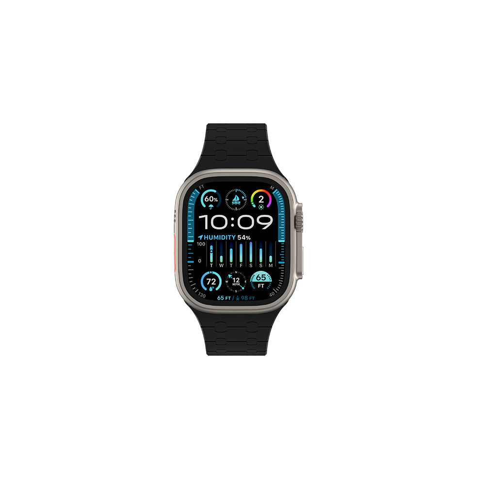 Watch 10 46mm Amazingthing Smoothie Sport Magnetik Tak Çıkar Silikon Strap Kayış