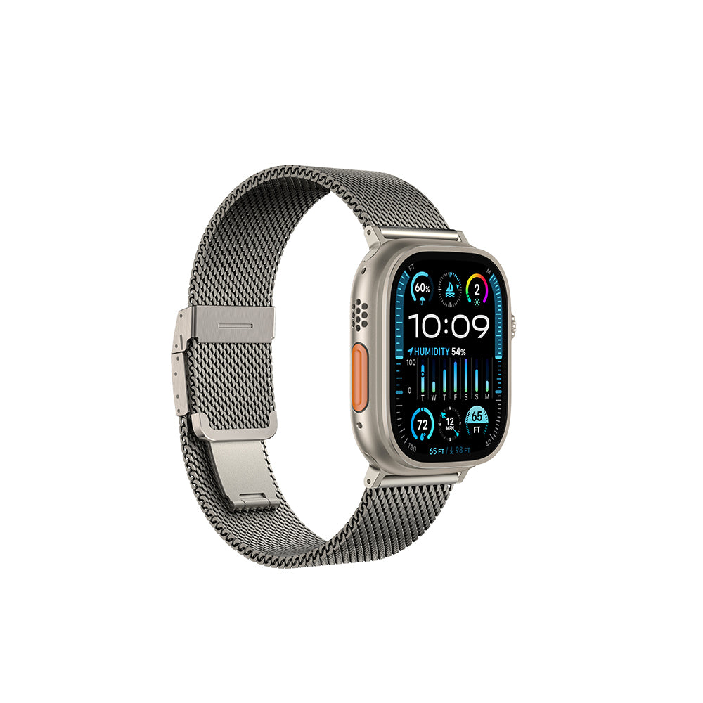 Watch 10 46mm Amazingthing Titan Premium Metal Hasır Kordon