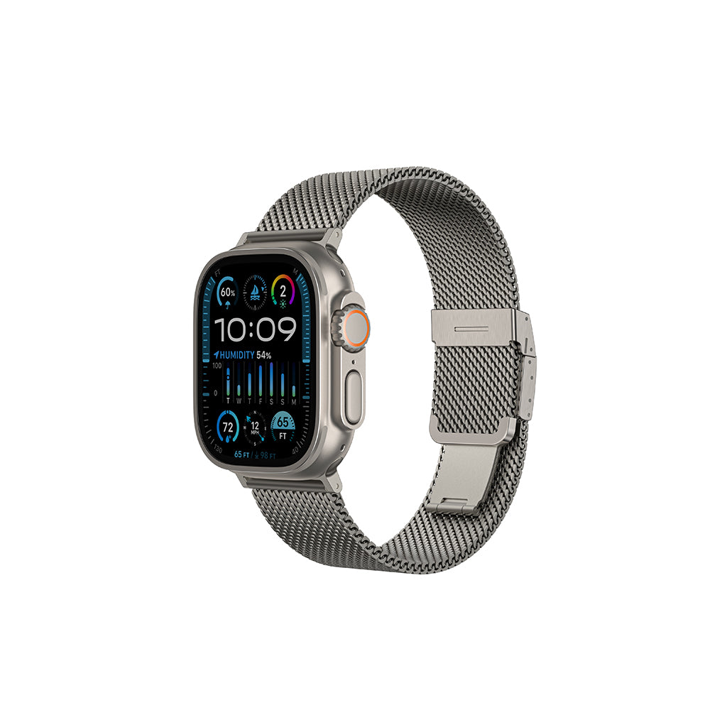 Watch 10 46mm Amazingthing Titan Premium Metal Hasır Kordon