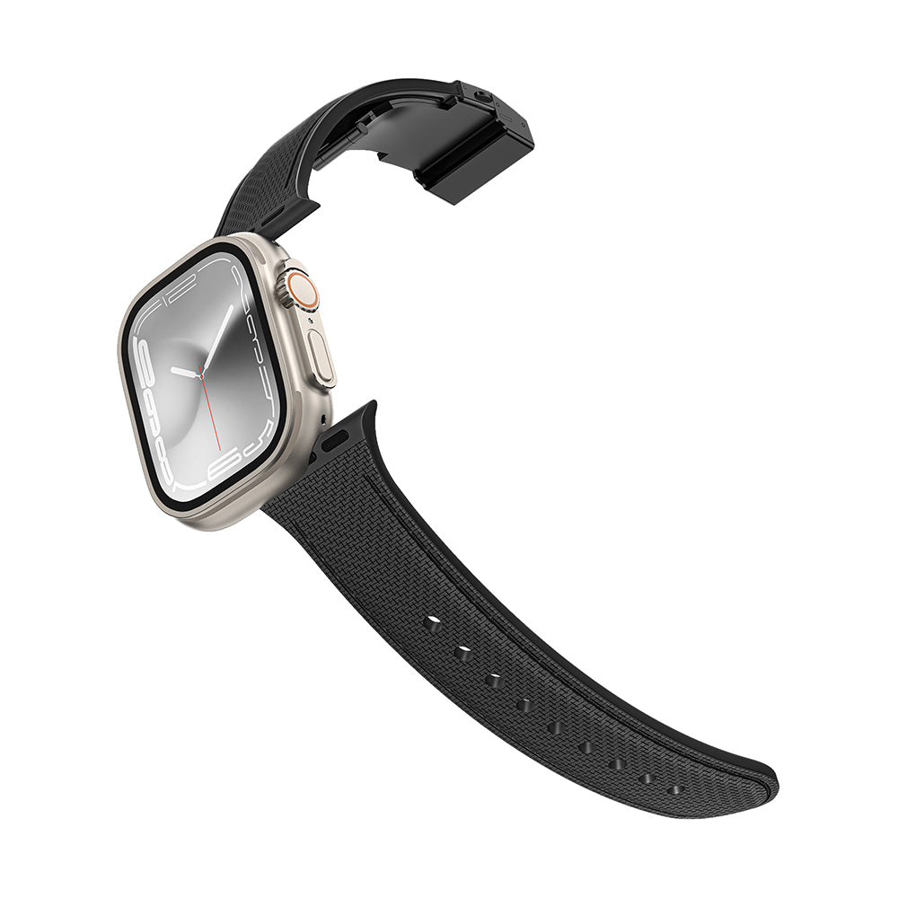 Watch 10 46mm Amazingthing Titan Swift Deri Dokulu Silikon Kordon