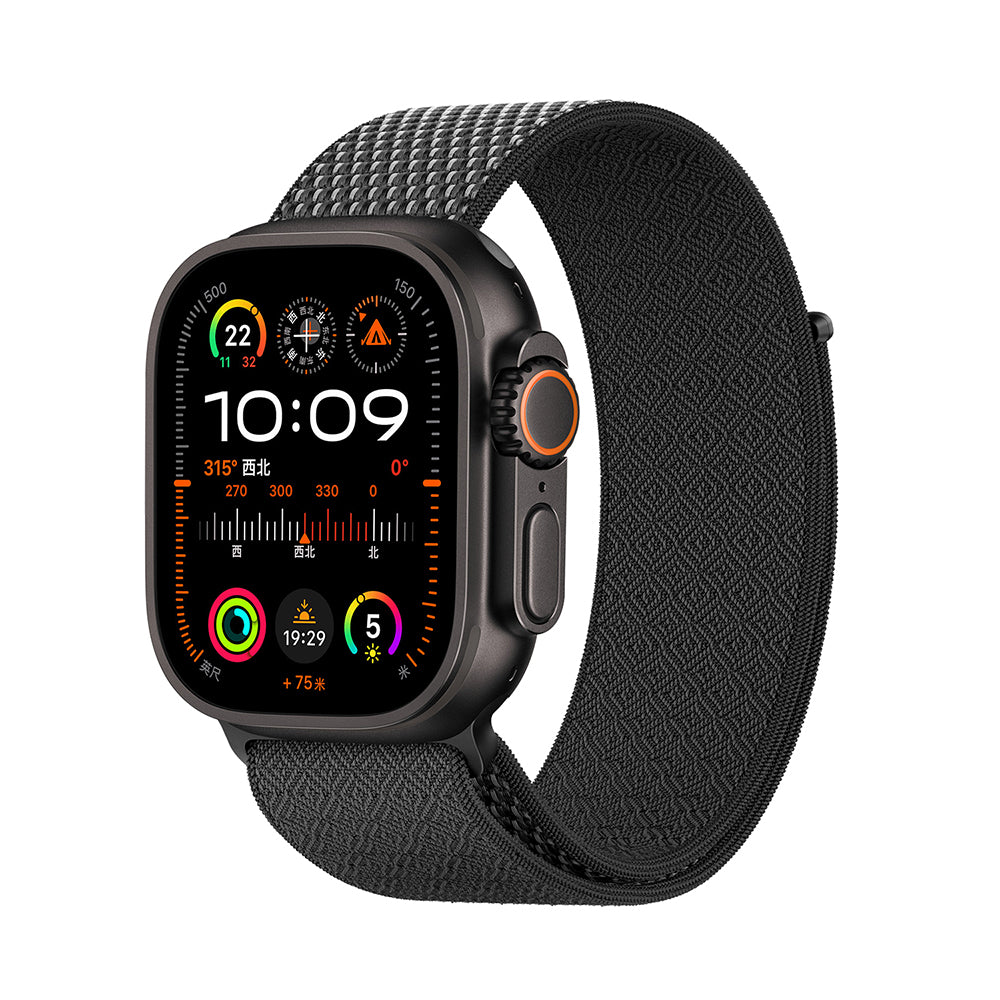Watch 10 46mm Kordon Wiwu WB501 CloudFlex Serisi Hasır Örgü Strap Kayış