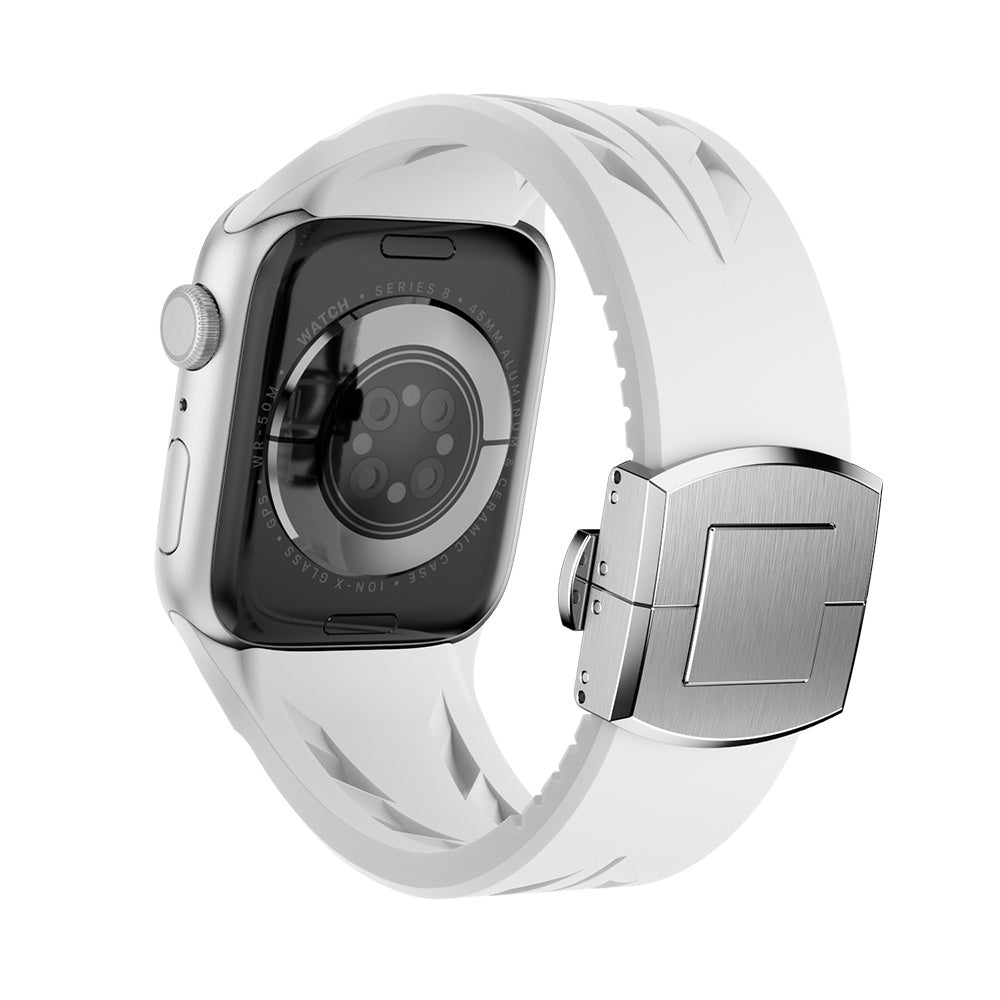 Watch 10 46mm KRD-127 Metal Tokalı Silikon Kordon