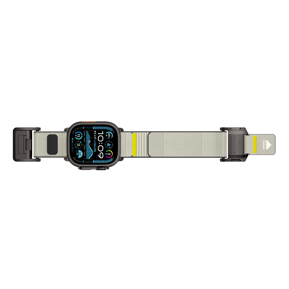 Watch 10 46mm Mohseven iWatch Mecha Sport Hasır Kordon