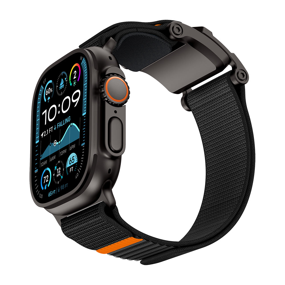 Watch 10 46mm Mohseven iWatch Mecha Sport Hasır Kordon