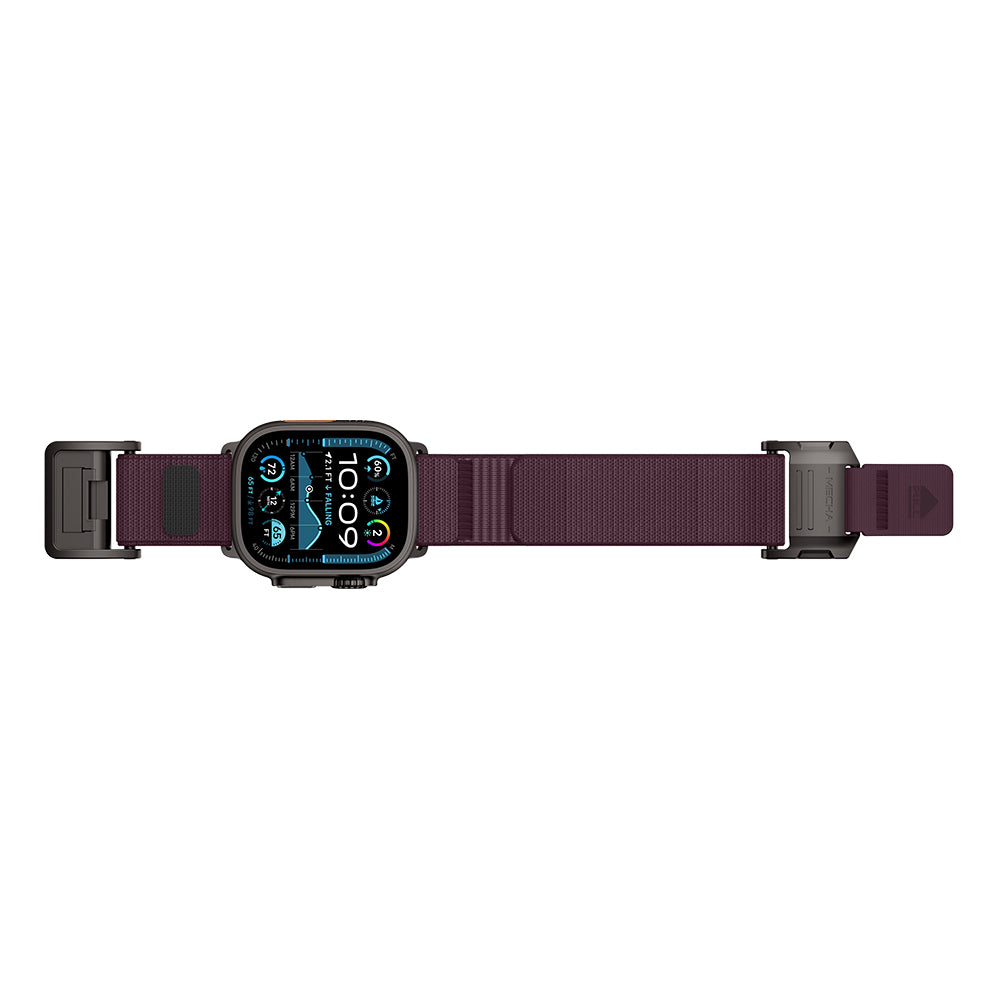Watch 10 46mm Mohseven iWatch Mecha Sport Hasır Kordon