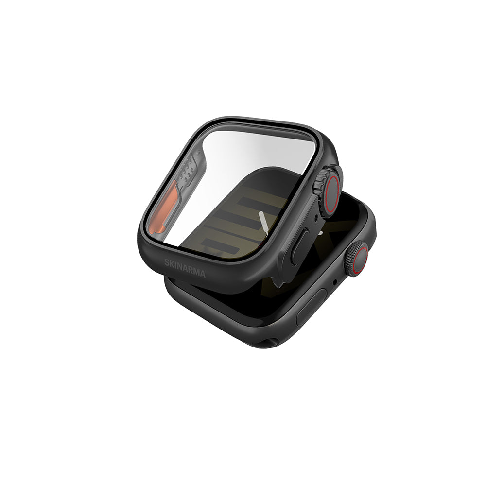 Watch 10 46mm Skinarma Gado Pro Dijital Taç Korumalı Kasa ve Ekran Koruyucu