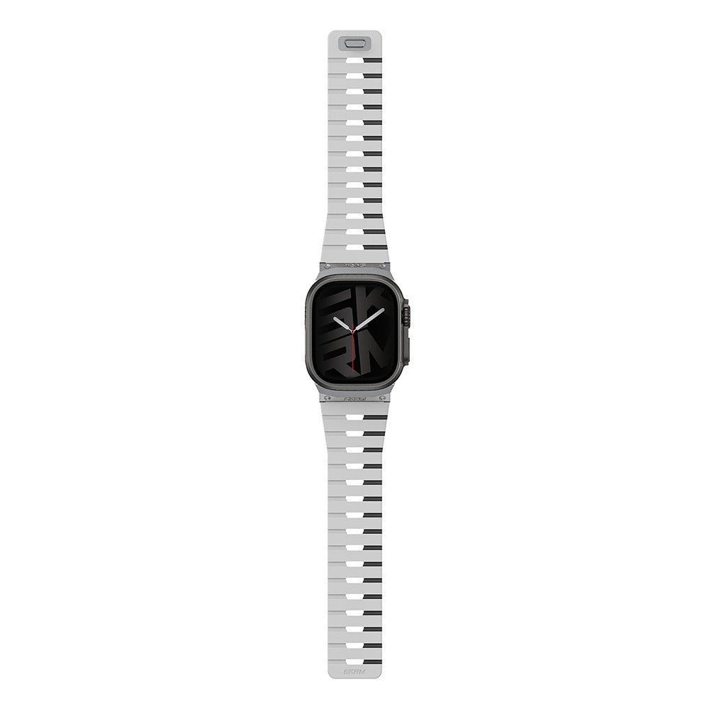 Watch 10 46mm Skinarma Gemini Serisi TPU Magnetik Silikon Kordon