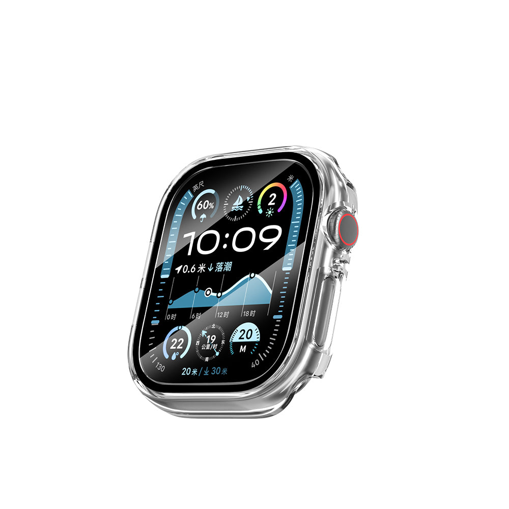 Watch 10 46mm Wiwu JD-108 Kasa Koruyucu + HD Ekran Koruyucu Film