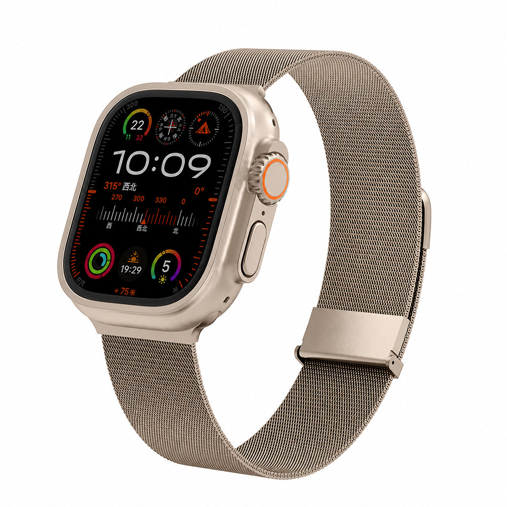 Watch 10 46mm Wiwu MagFlex Secure Serisi Metal Kordon
