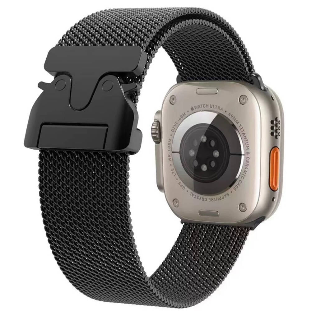Watch 10 46mm Zore KRD-25 Metal Hasır Kordon