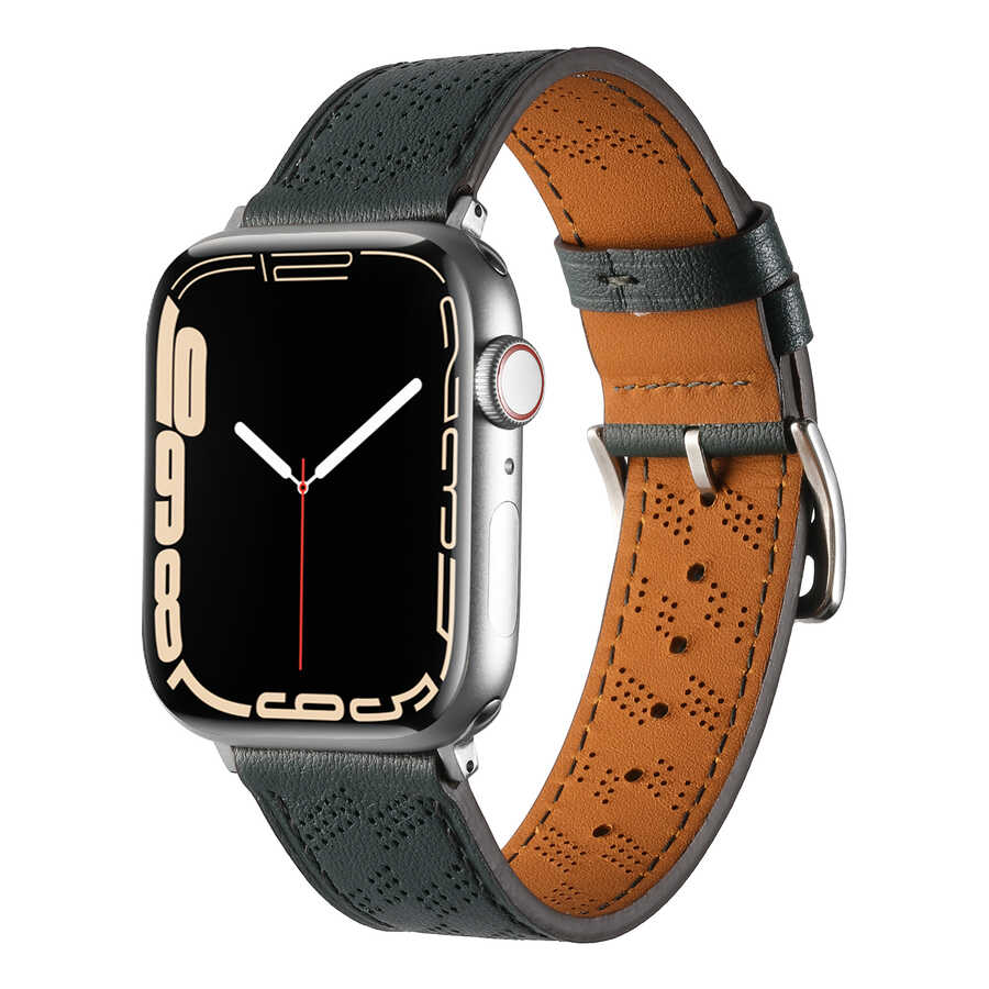 Watch 38mm KRD-76 PU Deri Kordon Strap Kayış