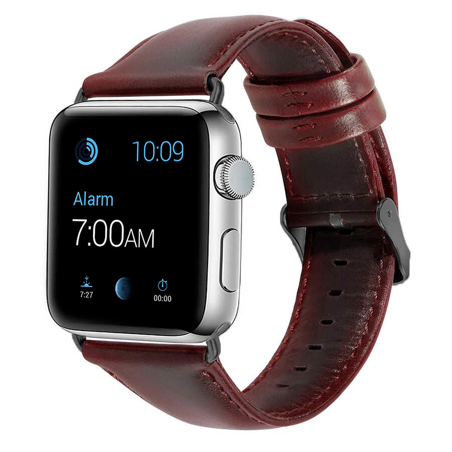 Watch 38mm Luxury Leather Deri Kordon