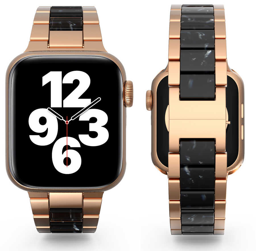 Watch 38mm Wiwu Resin Steel Belt Metal Kordon