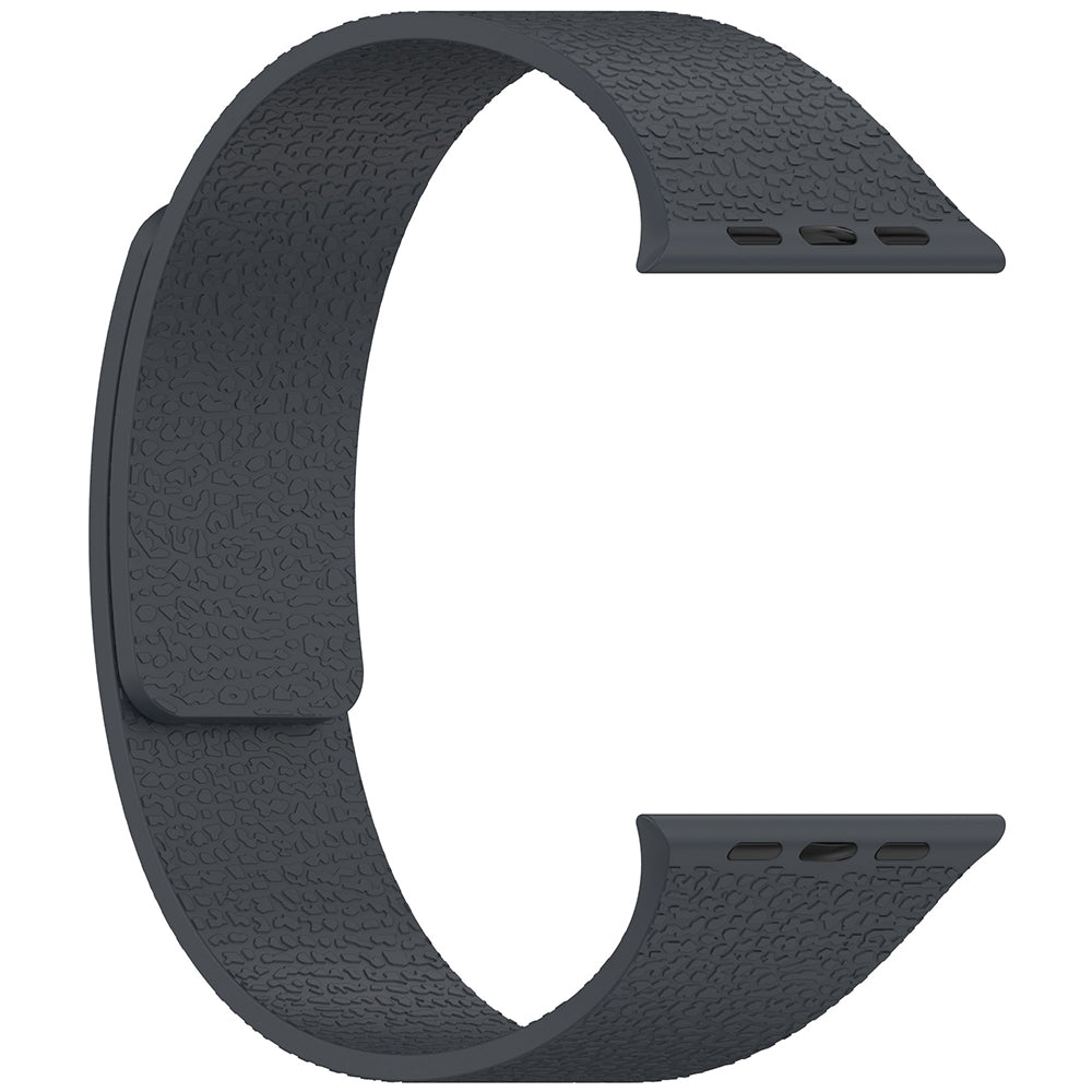 Watch 38mm Zore KRD-136 Kabartma Desenli Silikon Kordon