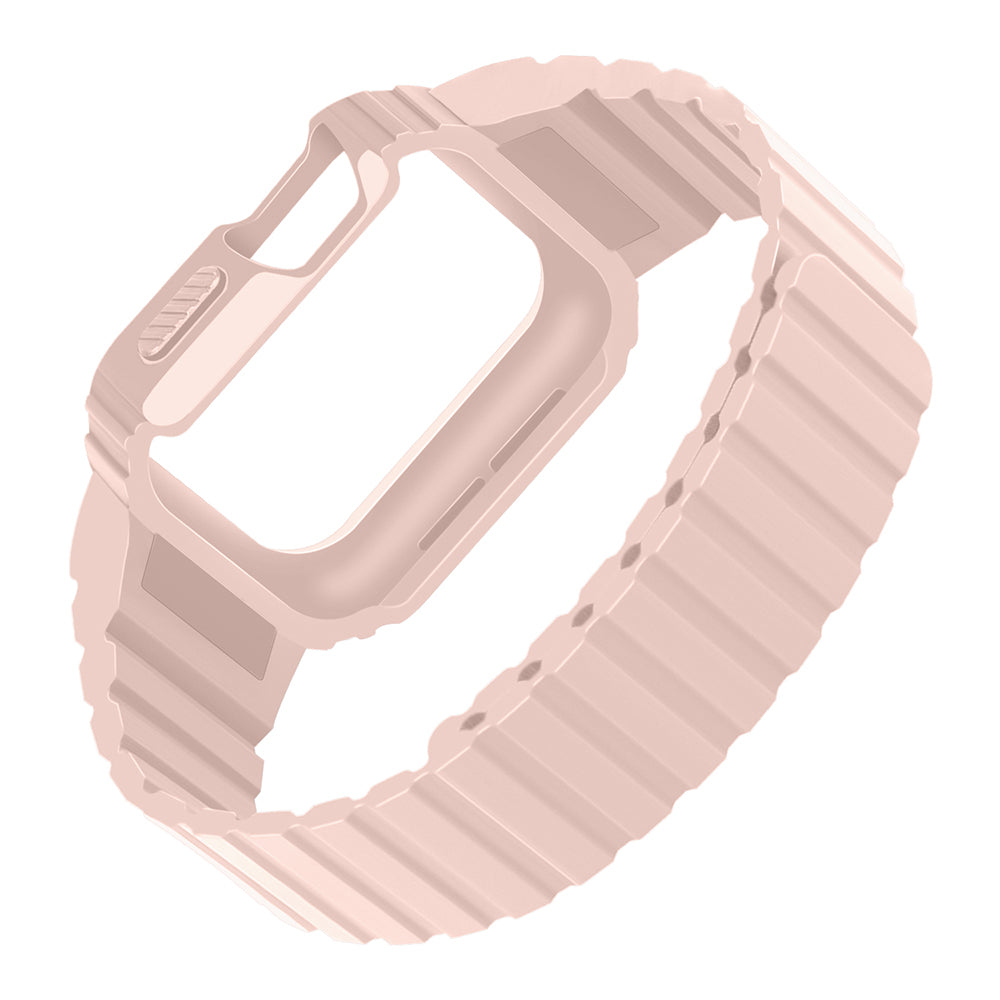 Watch 38mm Zore KRD-142 Airbag Tasarımlı Kasa Koruyuculu Silikon Kordon