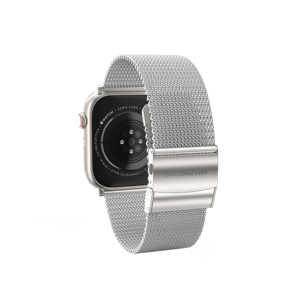 Watch 40mm Amazingthing Titan Metal Hasır Kordon