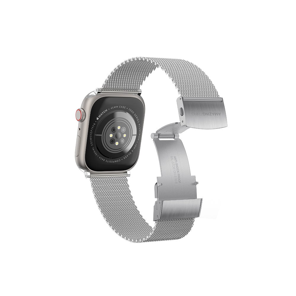 Watch 40mm Amazingthing Titan Metal Hasır Kordon