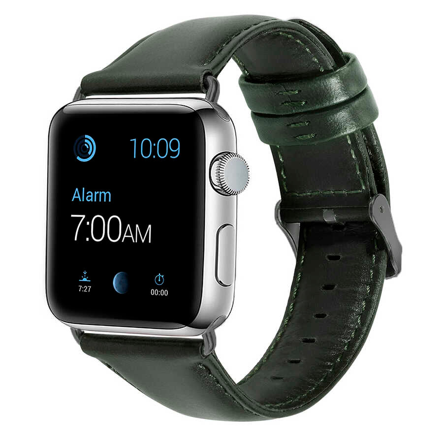 Watch 40mm Luxury Leather Deri Kordon