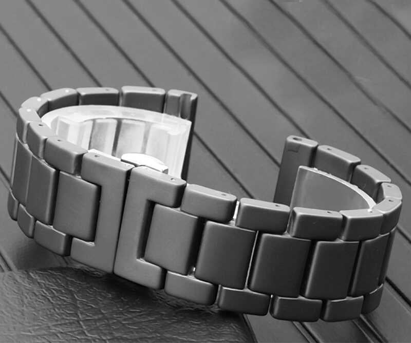 Watch 40mm Mat Seramik Metal Kordon