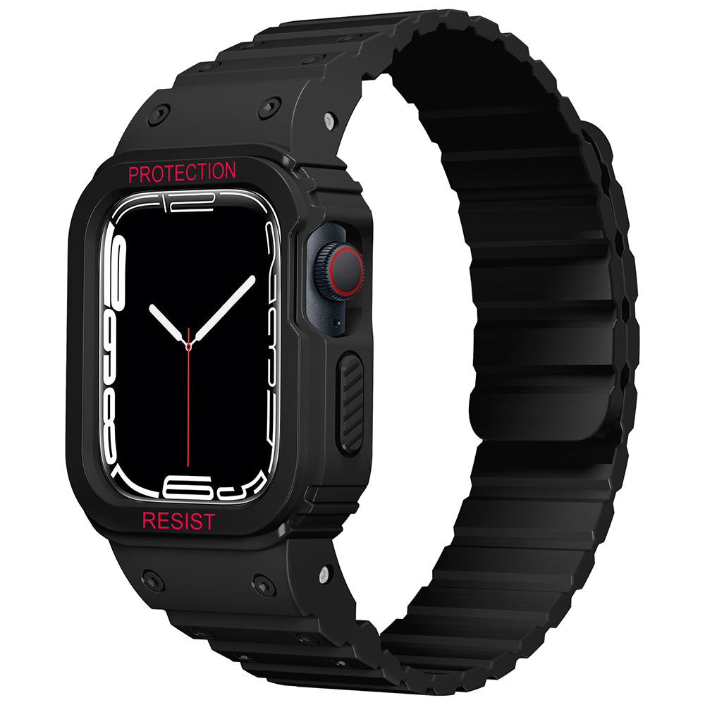 Watch 40mm Zore KRD-142 Airbag Tasarımlı Kasa Koruyuculu Silikon Kordon