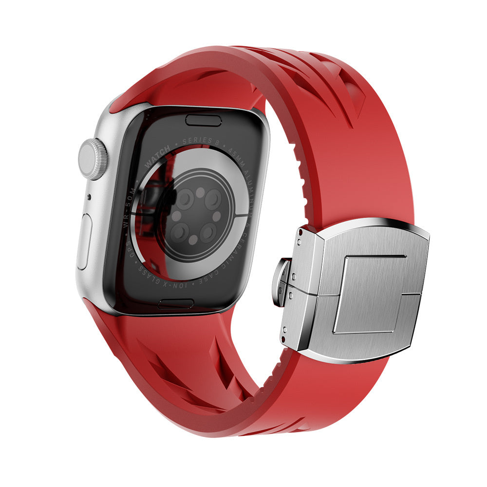 Watch 42mm KRD-127 Metal Tokalı Silikon Kordon
