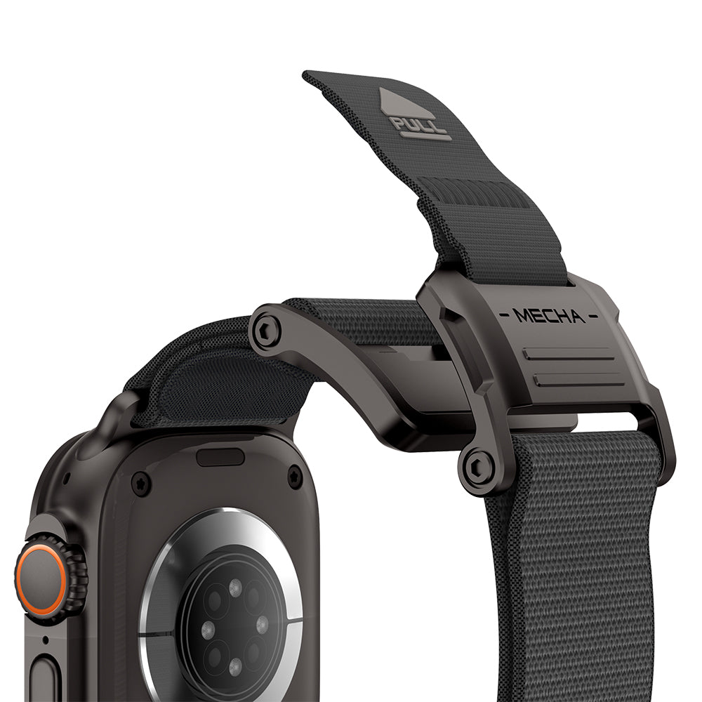 Watch 42mm Mohseven iWatch Mecha Sport Hasır Kordon