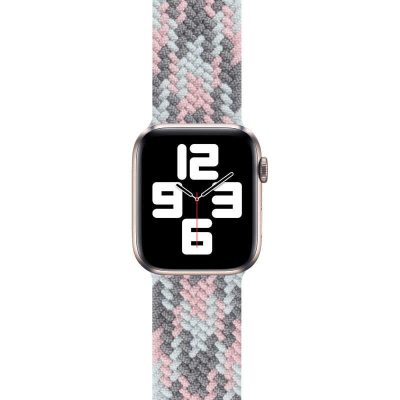 Watch 42mm Wiwu Braided Solo Loop Contrast Color Medium Kordon