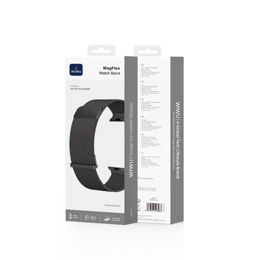 Watch 42mm Wiwu MagFlex Secure Serisi Metal Kordon