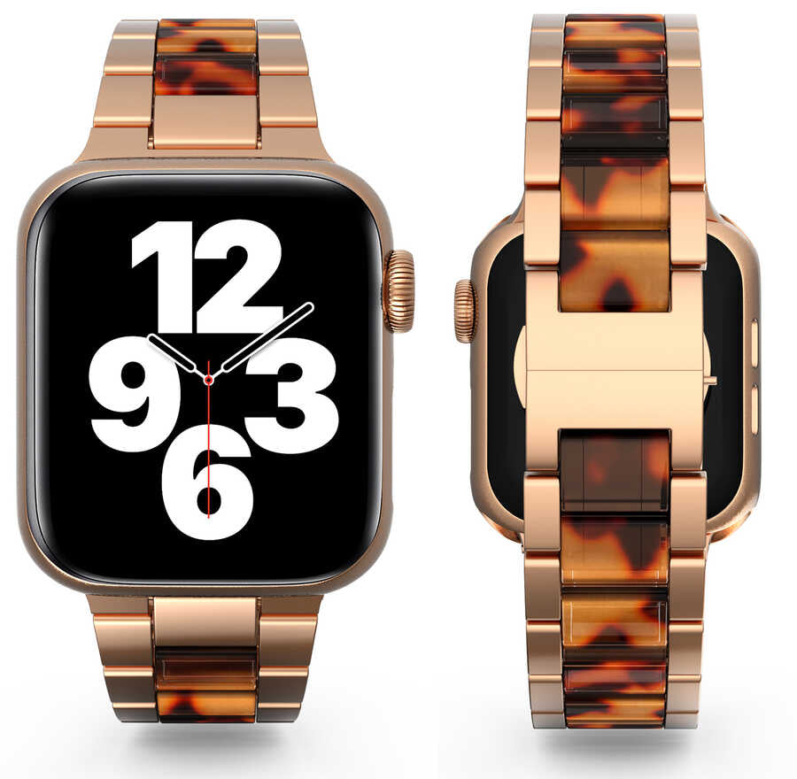 Watch 42mm Wiwu Resin Steel Belt Metal Kordon