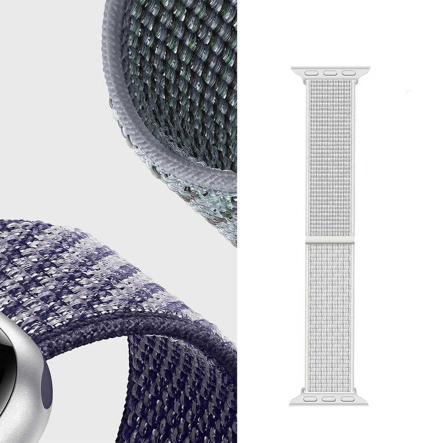 Watch 42mm Wiwu Sport Loop Hasır Kordon
