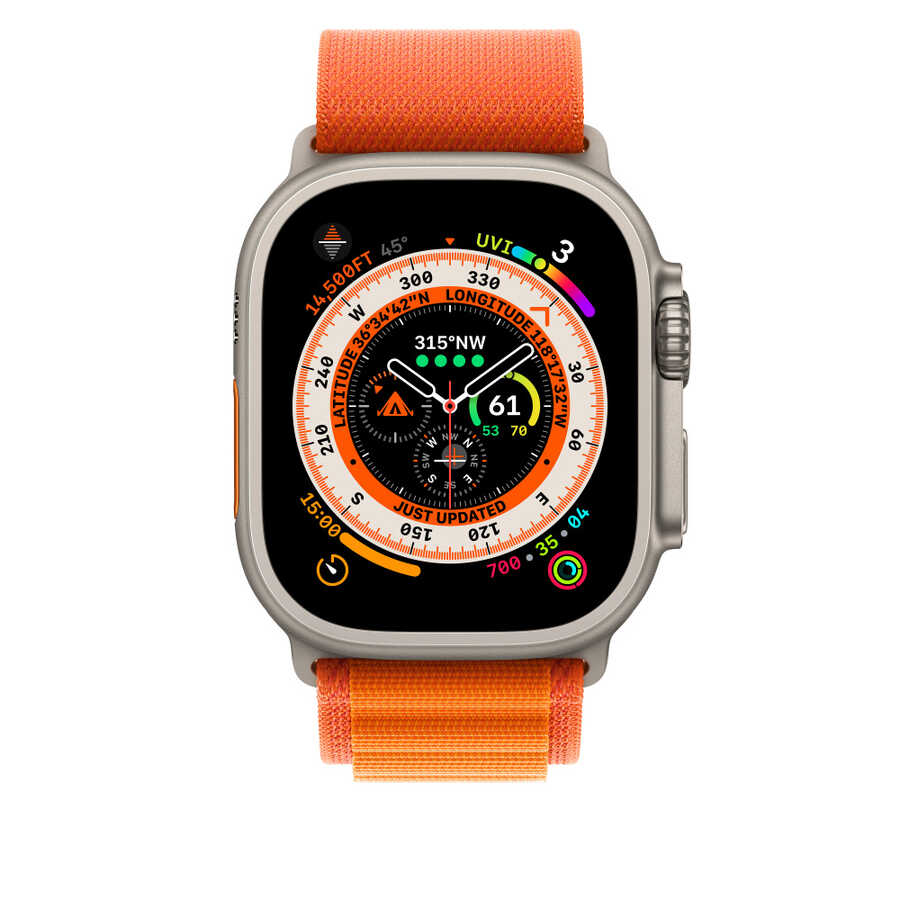 Watch 44mm Kordon Wiwu WU-01 Hasır Örgü Strap Kayış