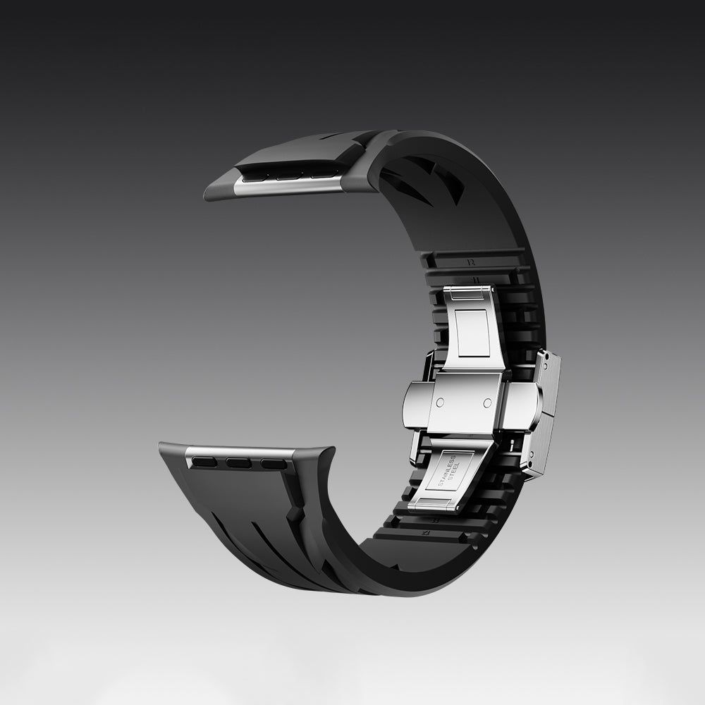 Watch 44mm KRD-127 Metal Tokalı Silikon Kordon