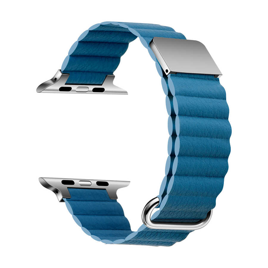 Watch 44mm KRD-78 PU Deri Kordon Strap Kayış