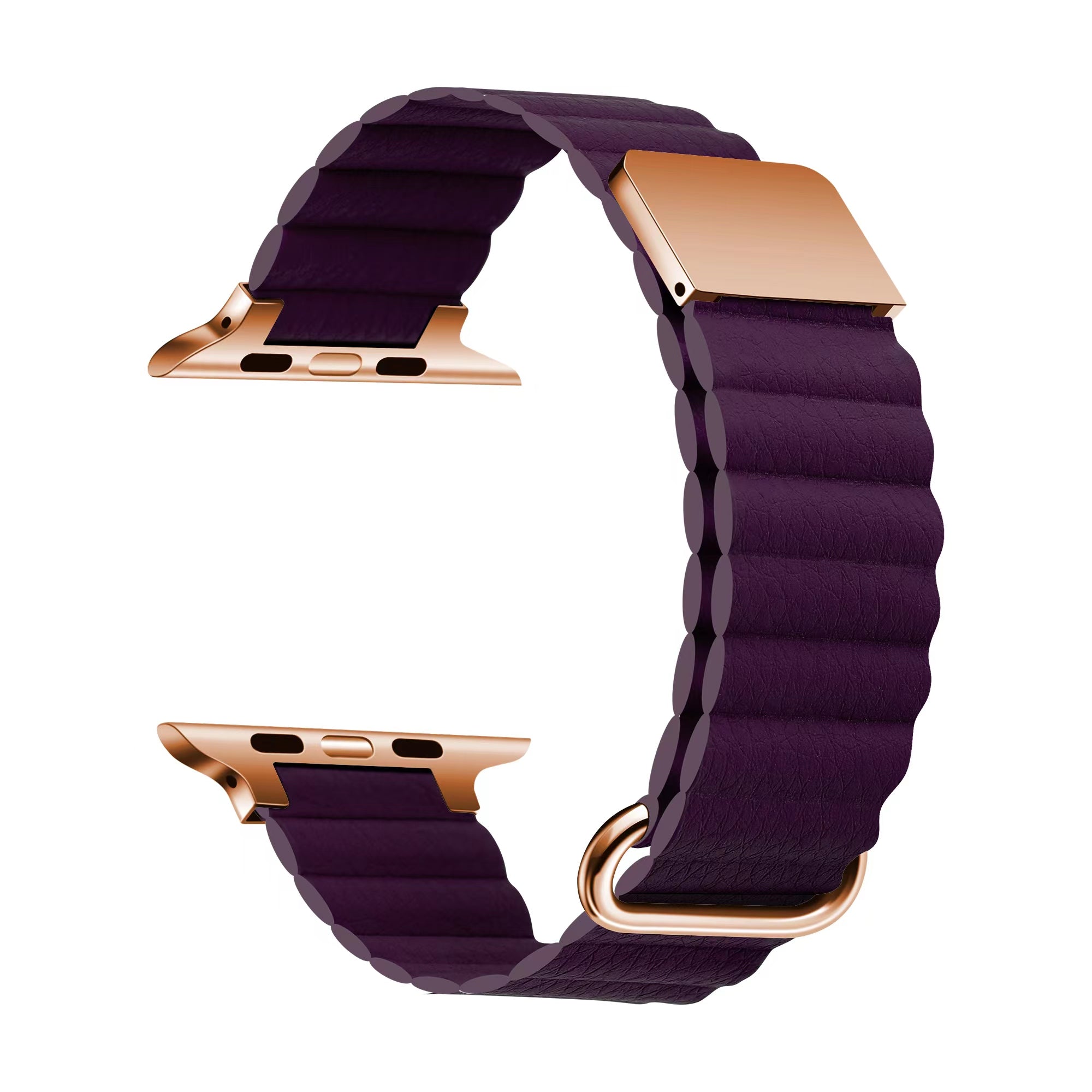 Watch 44mm KRD-78 PU Deri Kordon Strap Kayış