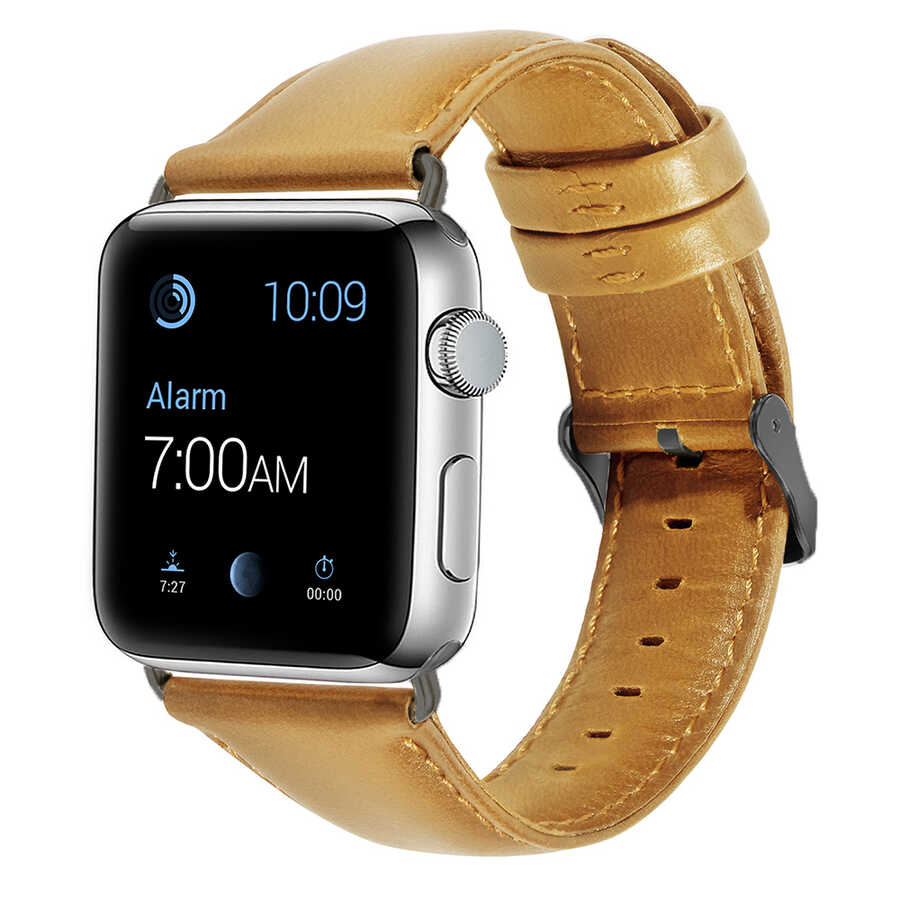 Watch 44mm Luxury Leather Deri Kordon