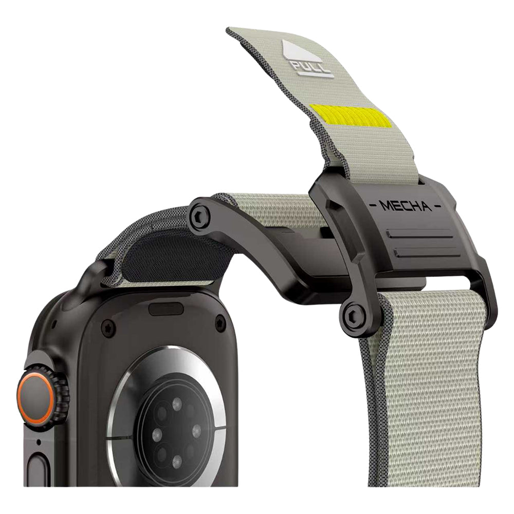 Watch 44mm Mohseven iWatch Mecha Sport Hasır Kordon