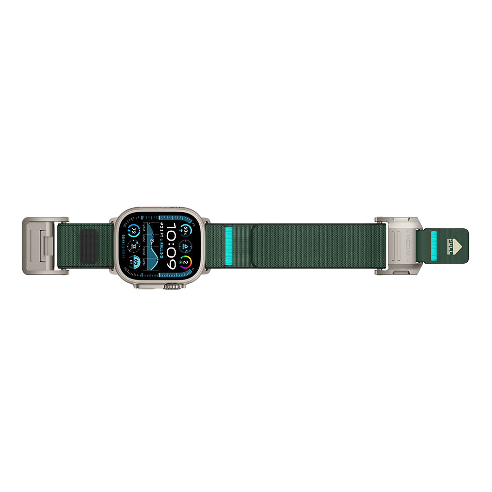 Watch 44mm Mohseven iWatch Mecha Sport Hasır Kordon