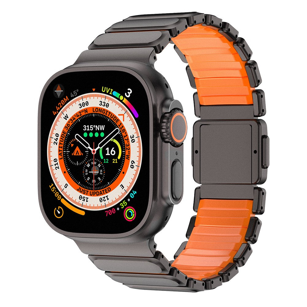 Watch 44mm Mohseven iWatch Titancore No.2 Çelik Kordon