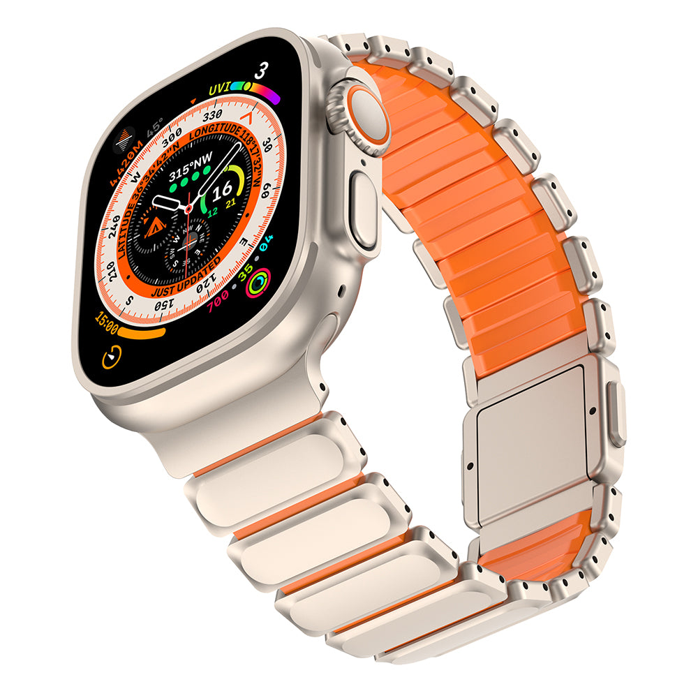 Watch 44mm Mohseven iWatch Titancore No.2 Çelik Kordon
