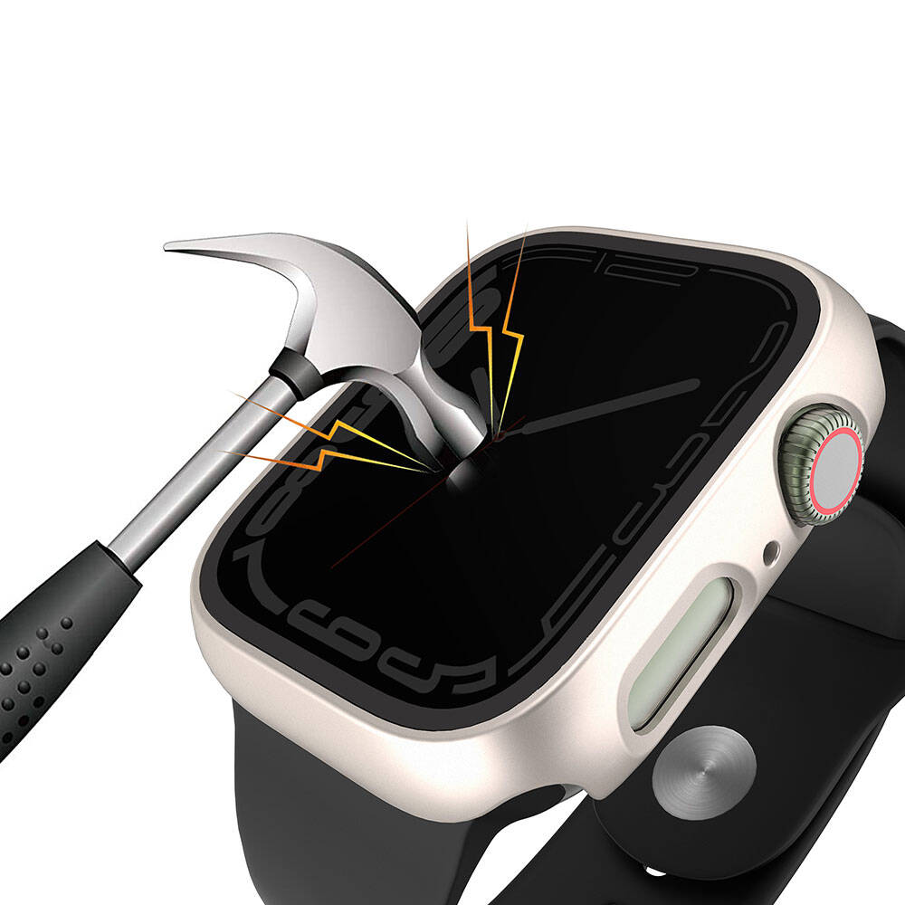 Watch 44mm Sert PC Kasa ve Privacy Hayalet Ekran Koruyucu Zore Watch Gard 32