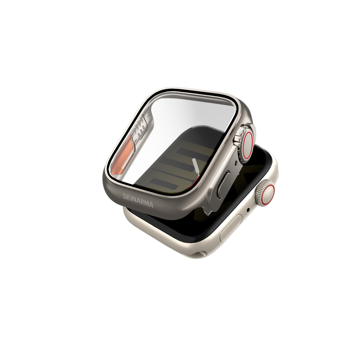 Watch 44mm SkinArma Gado Pro Dijital Taç Korumalı Kasa ve Ekran Koruyucu